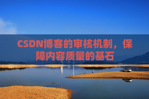 CSDN博客的审核机制,保障内容质量的基石